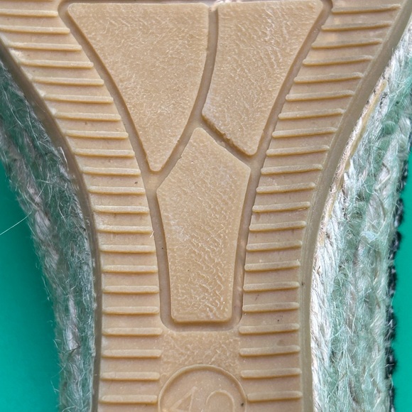 Women’s Vidorreta Black Espadrille Wedges Size 8 - Picture 10 of 10